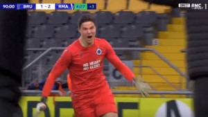 Golman Club Bruggea u 96. minuti protiv Real Madrida postigao sjajan gol za prolaz dalje