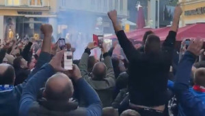 Minhen "gori", a jasno je ko je kriv - Navijači GNK Dinamo okupirali najveći grad Bavarske