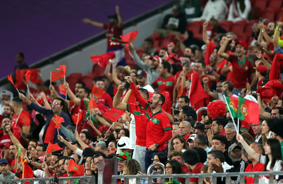 Marokanci napravili nestvarne scene ispred stadiona u Dohi