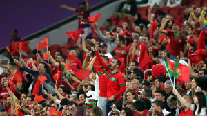 Marokanci napravili nestvarne scene ispred stadiona u Dohi
