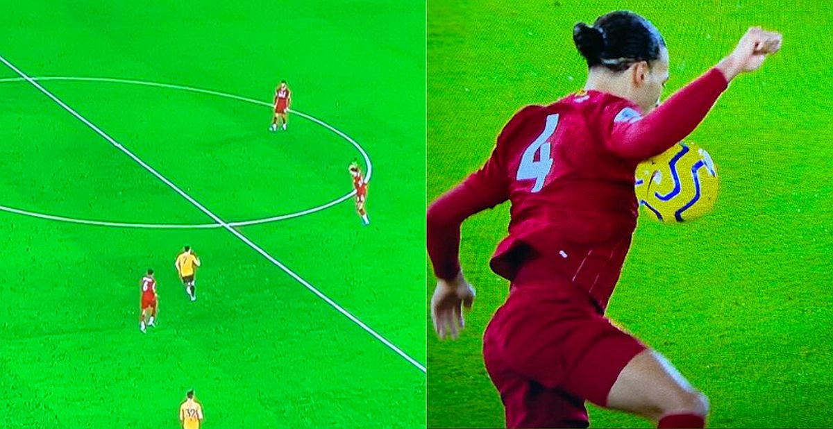 Novinari Van Dijka pitali je li igrao rukom kod gola Liverpoola i dobili su očekivan odgovor 