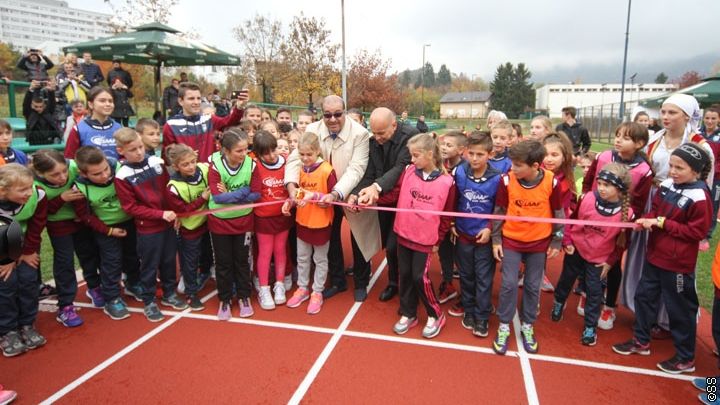 Otvorena renovirana atletska staza u Sarajevu
