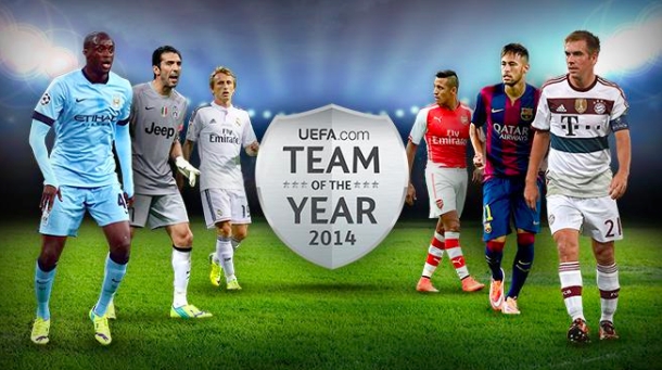 UEFA izabrala svoj &quot;dream team&quot; za 2014. godinu