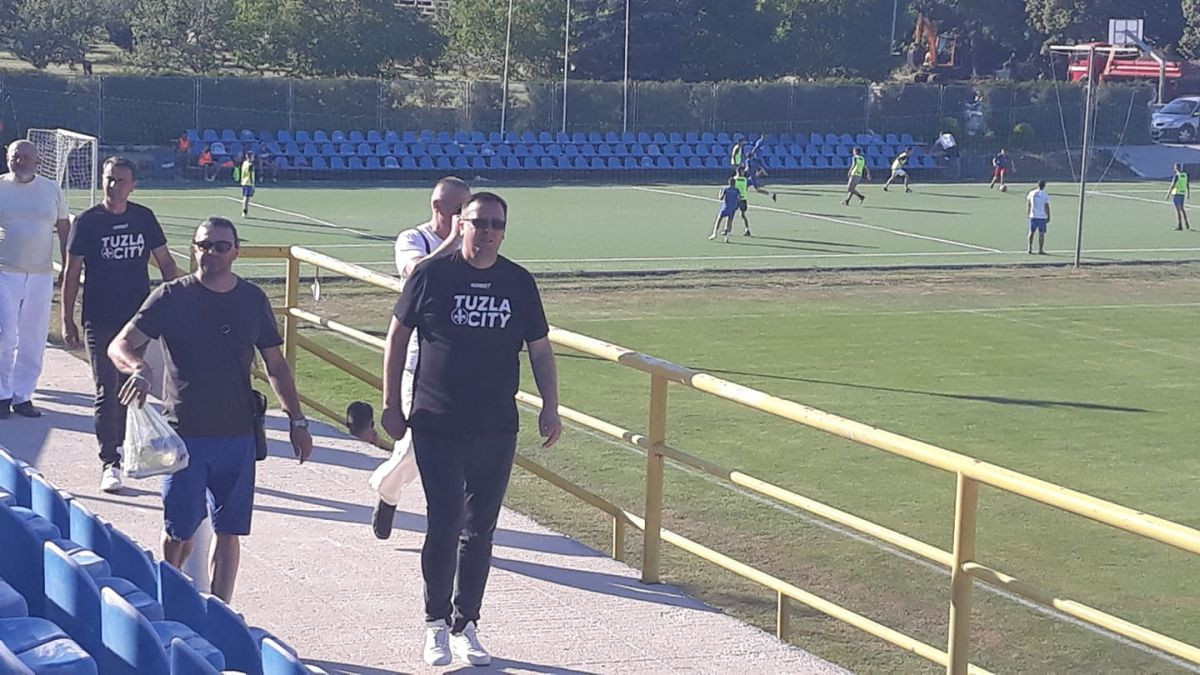 Privukao je veliku pažnju: Azmir Husić nije želio propustiti meč protiv Veleža