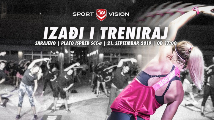 Trening na otvorenom "Izađi i treniraj" 21. septembra u Sarajevu