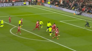 Derbi na Anfieldu je počeo na sjajan način, osim ako navijate za Liverpool