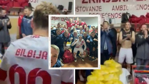 "Bolan Zrinjski, šta je s tobom? Zašto melješ sve pred sobom?"; Ludo slavlje u svlačionici Plemića