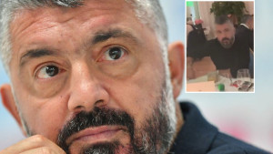 Tri sekunde ismijavanja Gattusa: Trener Hajduka šuti stisnute pesnice,brzo je pokazao kakva je osoba
