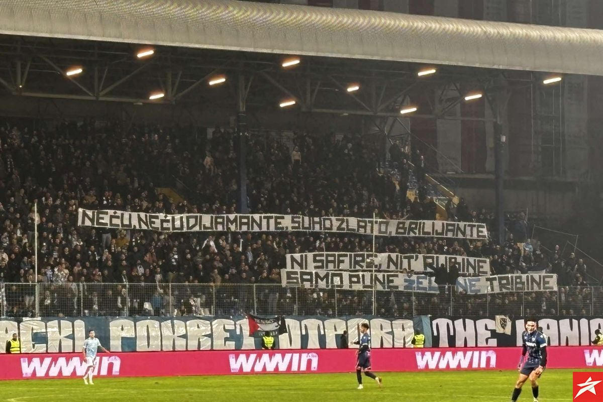 Manijaci na specifičan način uputili posljednji pozdrav Bešliću Manijaci na specifičan način uputili posljednji pozdrav Bešliću
