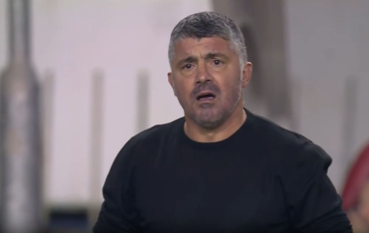 Scene za infarkta na meču Hajduk - Rijeka, izraz lica Gattusa sve govori 