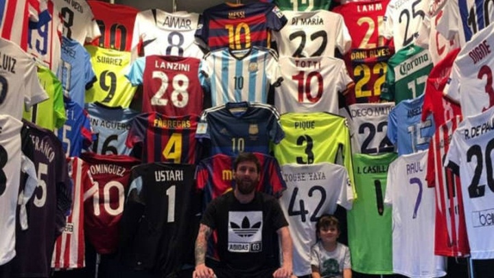 Messi ima mnogo dresova, ali jednog nema 'ni na mapi'