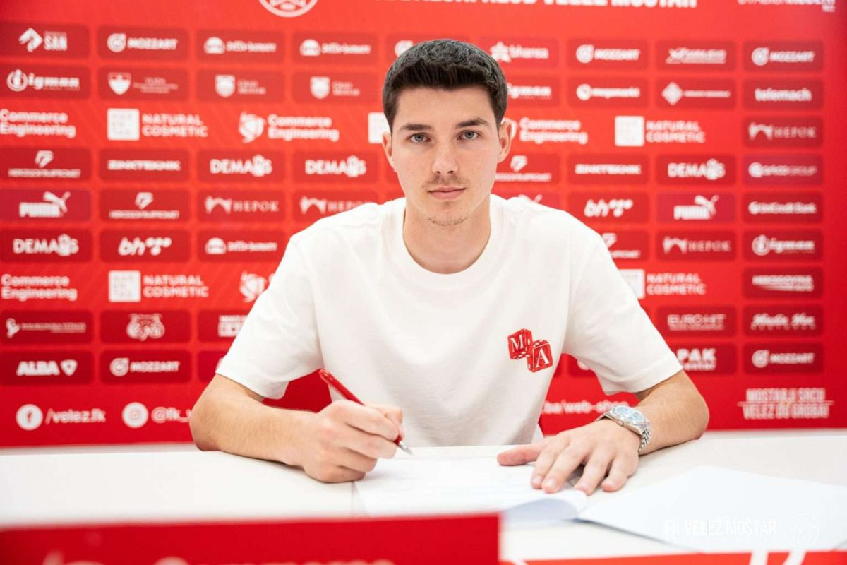 Aldin Mešić potpisao za Velež Aldin Mešić potpisao za Velež