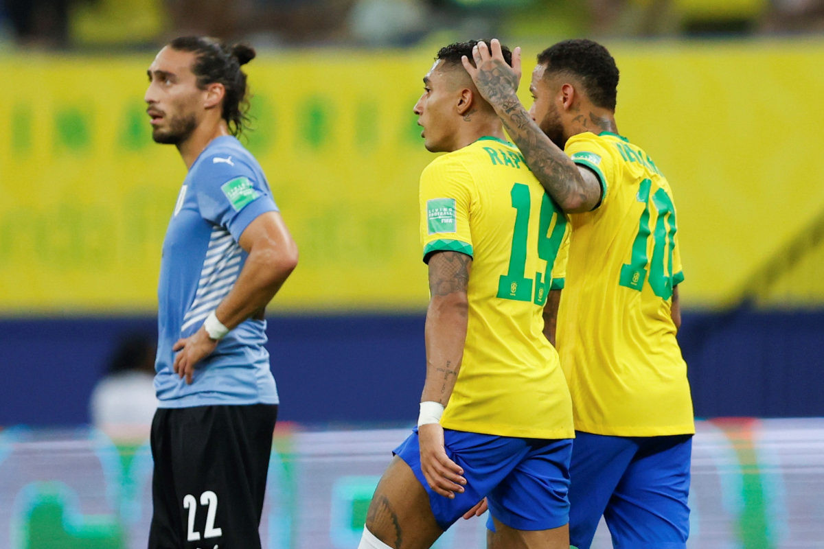 Praznik nogometa u Manausu: Brazil bolji od Urugvaja, majstorija Suareza