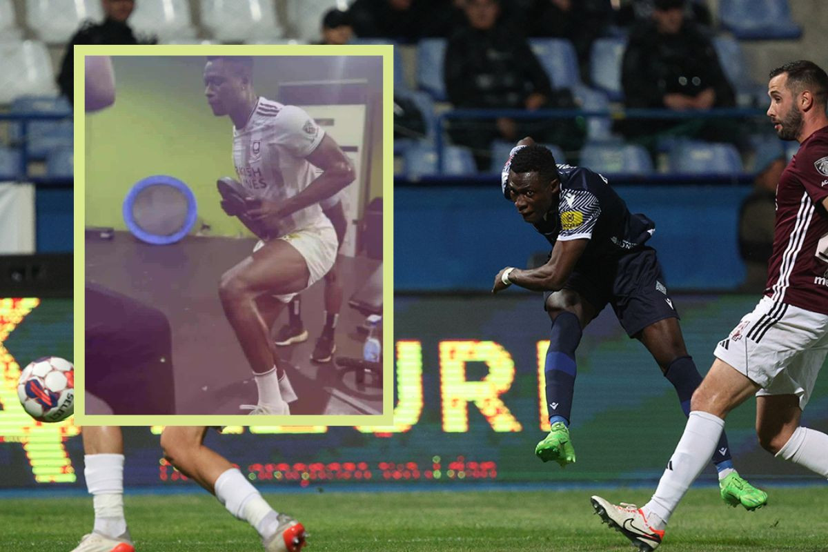 Na Grbavici mu ovo neće oprostiti: Joseph Amoah trenirao u dresu FK Sarajevo Na Grbavici mu ovo neće oprostiti: Joseph Amoah trenirao u dresu FK Sarajevo