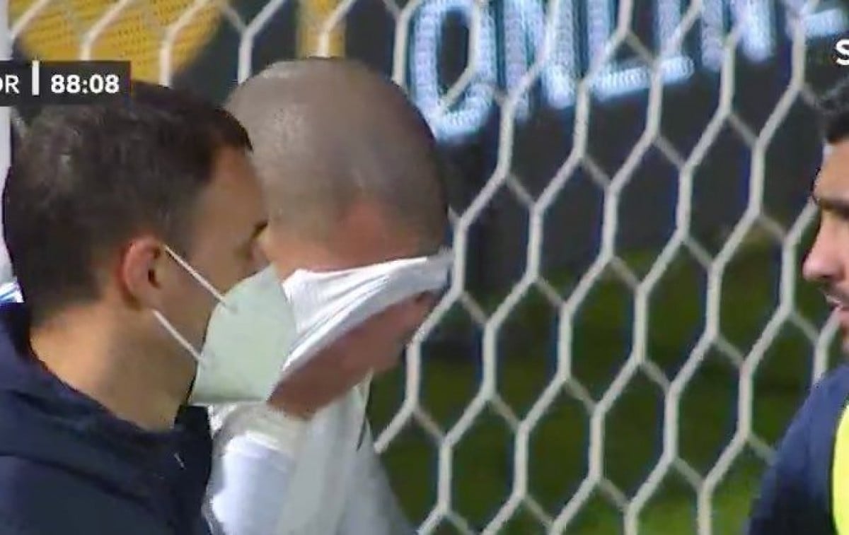 Pepe zaplakao kada je vidio kakvu povredu je zadobio njegov saigrač