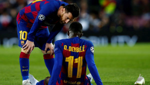 Dembele ne može igrati za Barcelonu do kraja sezone