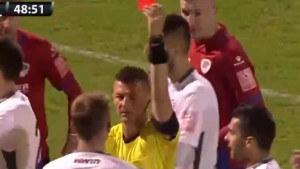 Nevjerovatna glupost Stanića i crveni karton