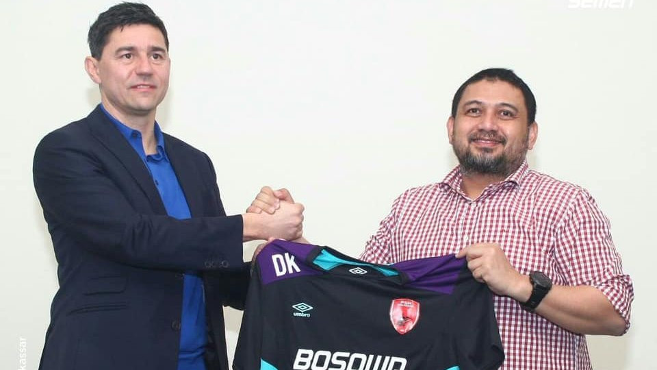 Kalezić se vratio trenerskom poslu, preuzeo PSM Makassar