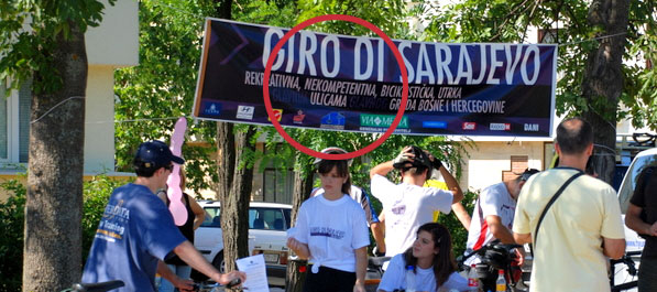 Izvinjenje organizatora "Giro di Sarajevo"