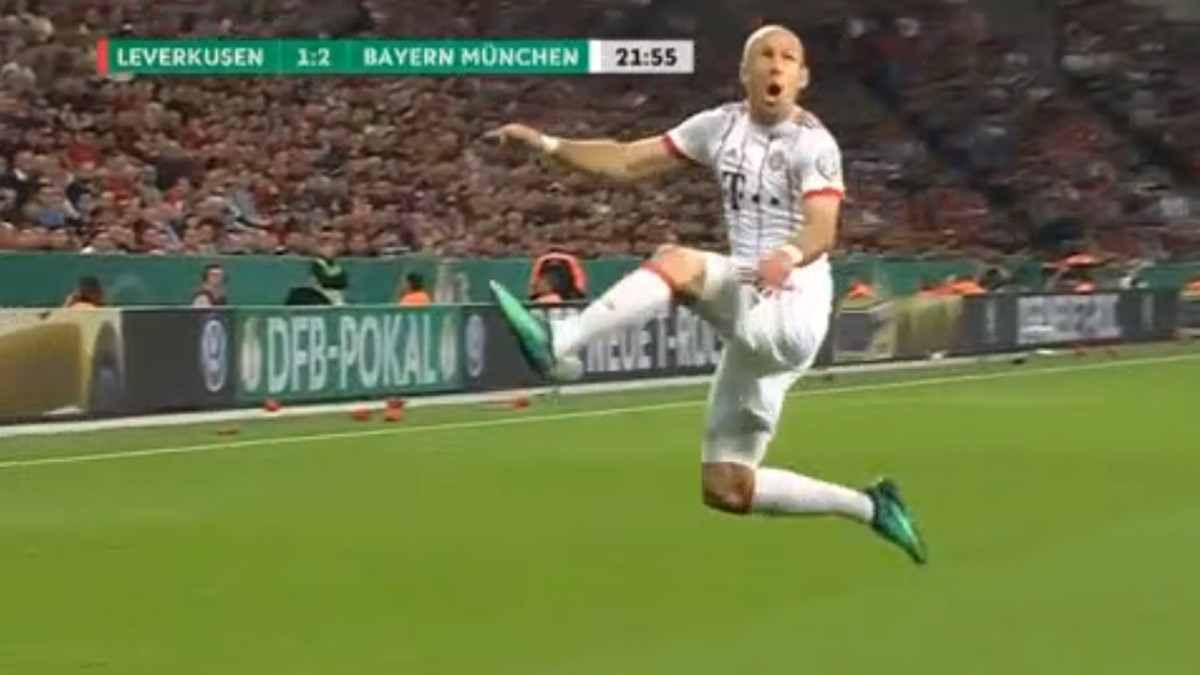Bayern je zabio šest golova, ali svi pričaju o ovom potezu Robbena