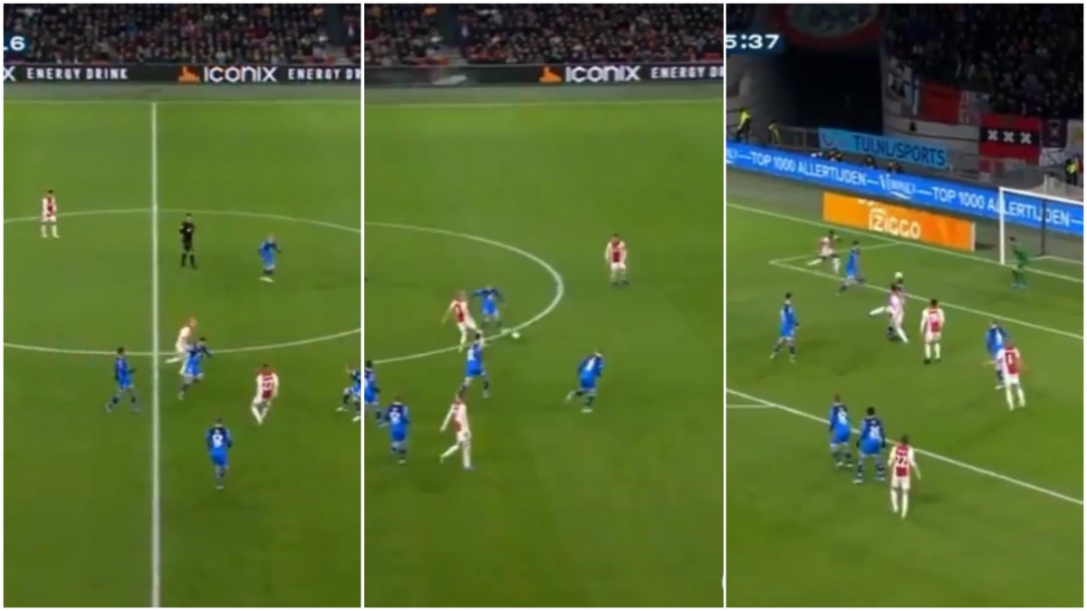 Savršena akcija igrača Ajaxa za prvi gol protiv Heraclesa je oduševila navijače širom svijeta
