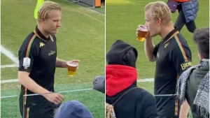 Nije se ni ohladio od utakmice, a počeo je da pije: Krenuo je s pivom, završio ni sam ne zna s čim 
