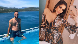 Zagrljaj utjehe nakon pada na ATP listi: Džumhur i Barbara nisu mogli da sakriju strastveni poljubac