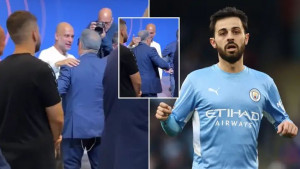 Laporta u šali spomenuo Bernarda Silvu, a Pep Guardiola mu odmah odgovorio