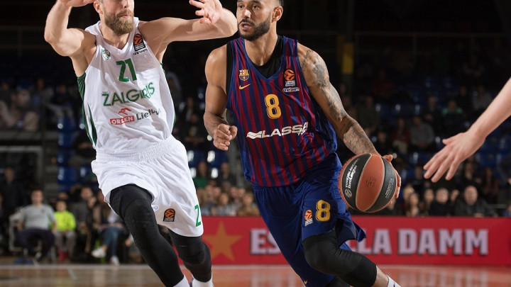Na krilima Higginsa i Mirotića Barca slavila u Kaunasu protiv Žalgirisa
