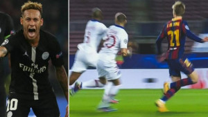 Neymar brže bolje izbrisao svoju reakciju na Barcin penal, ali je bilo kasno 