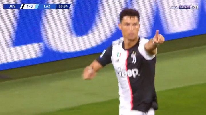 Cristiano Ronaldo za tri minute uništio Lazio