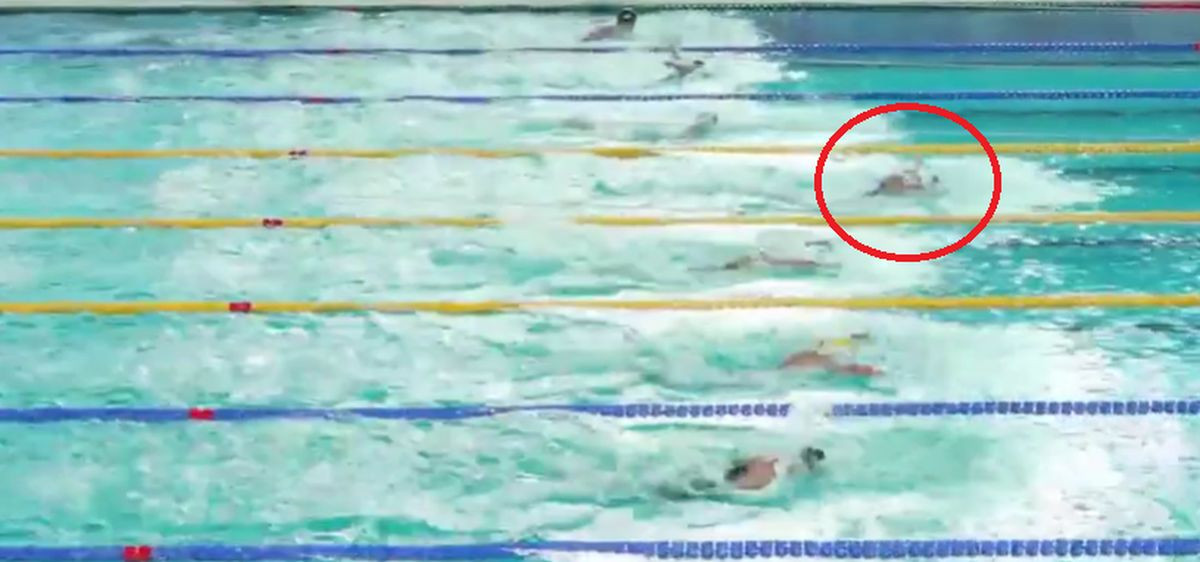 Lana pliva, ostale mogu samo da gledaju: Pogledajte maestralno plivanje u polufinalu
