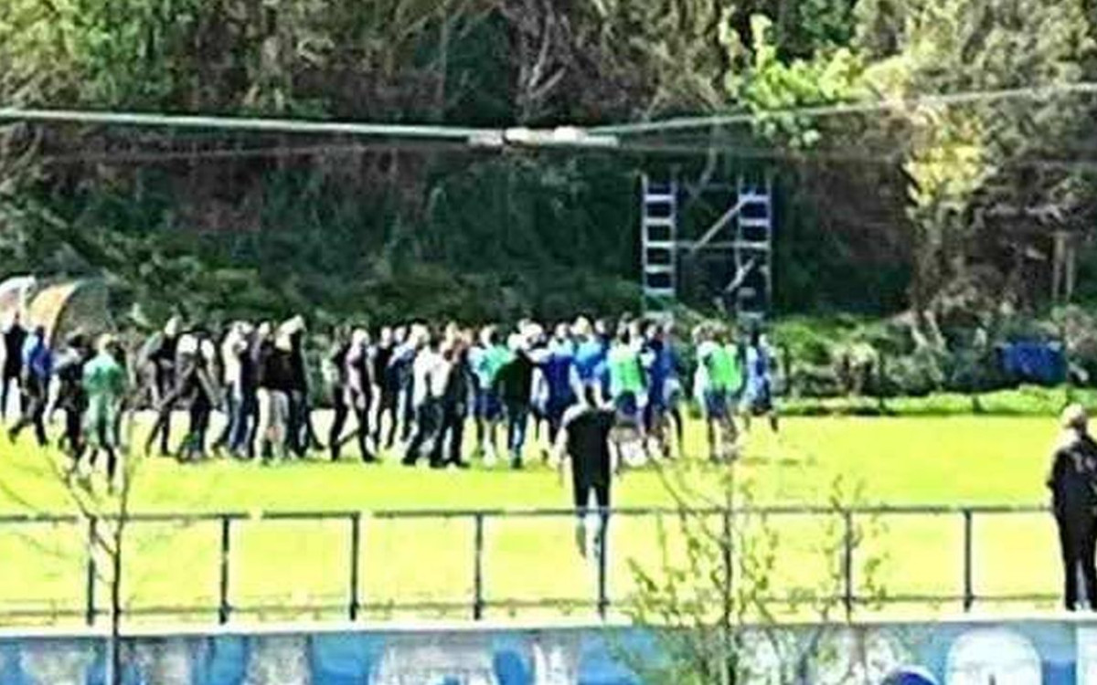 Manijaci se pojavili na treningu i očitali lekciju nogometašima Željezničara