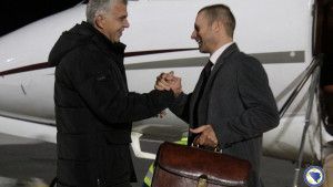 Predsjednik UEFA-e doputovao u Sarajevo