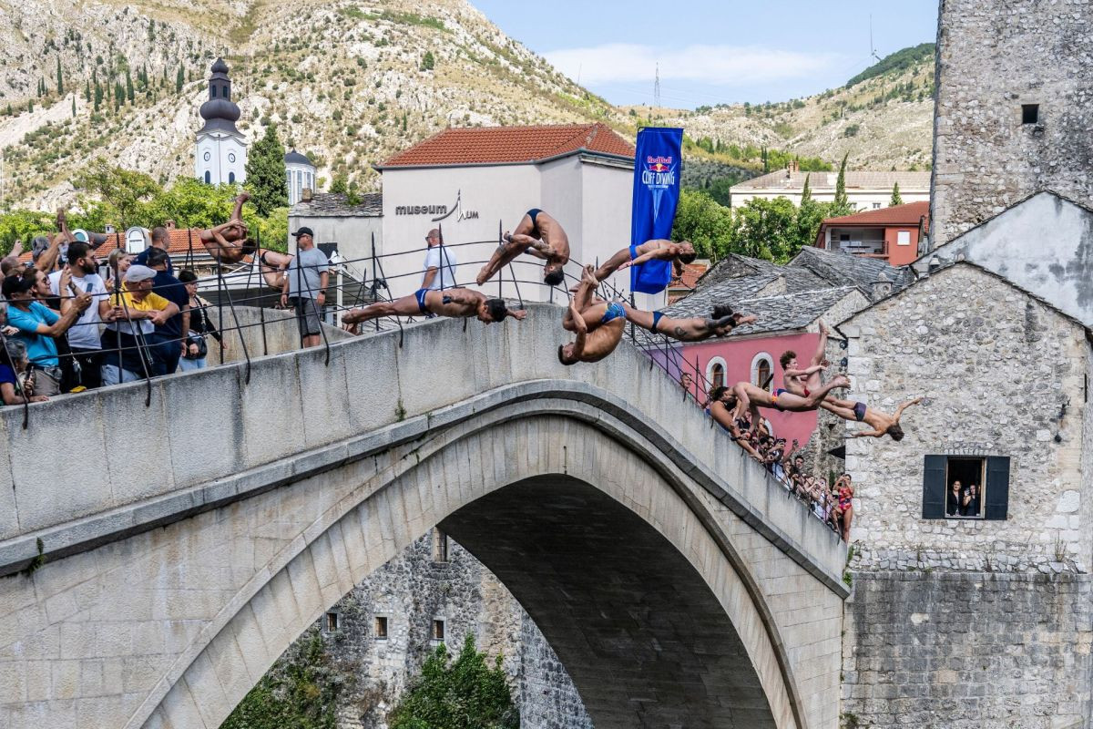 Red Bull uživo na SportSport.ba: Red Bull Cliff Diving Mostar