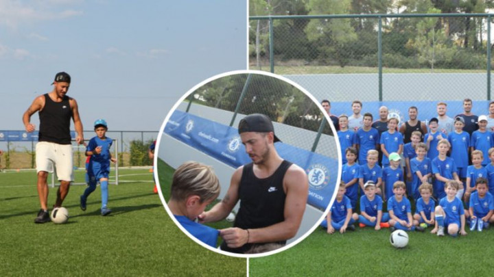 Hazard u Grčkoj dokazao da će mu Chelsea zauvijek ostati u srcu