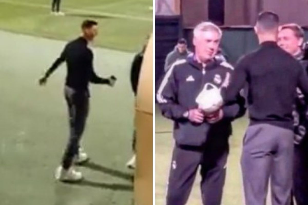 Cristiano Ronaldo se pojavio na treningu Real Madrida Cristiano Ronaldo se pojavio na treningu Real Madrida