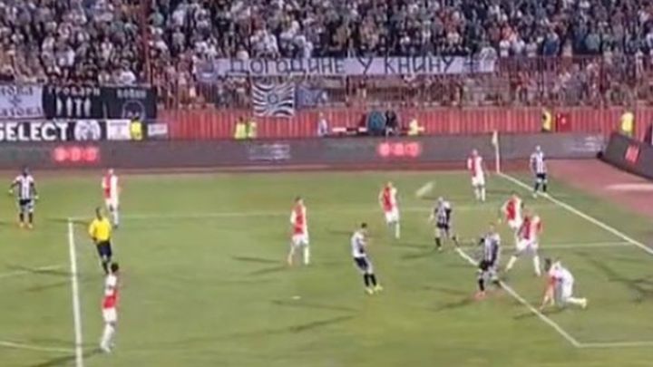 Sramotan transparent na utakmici Vojvodine i Partizana