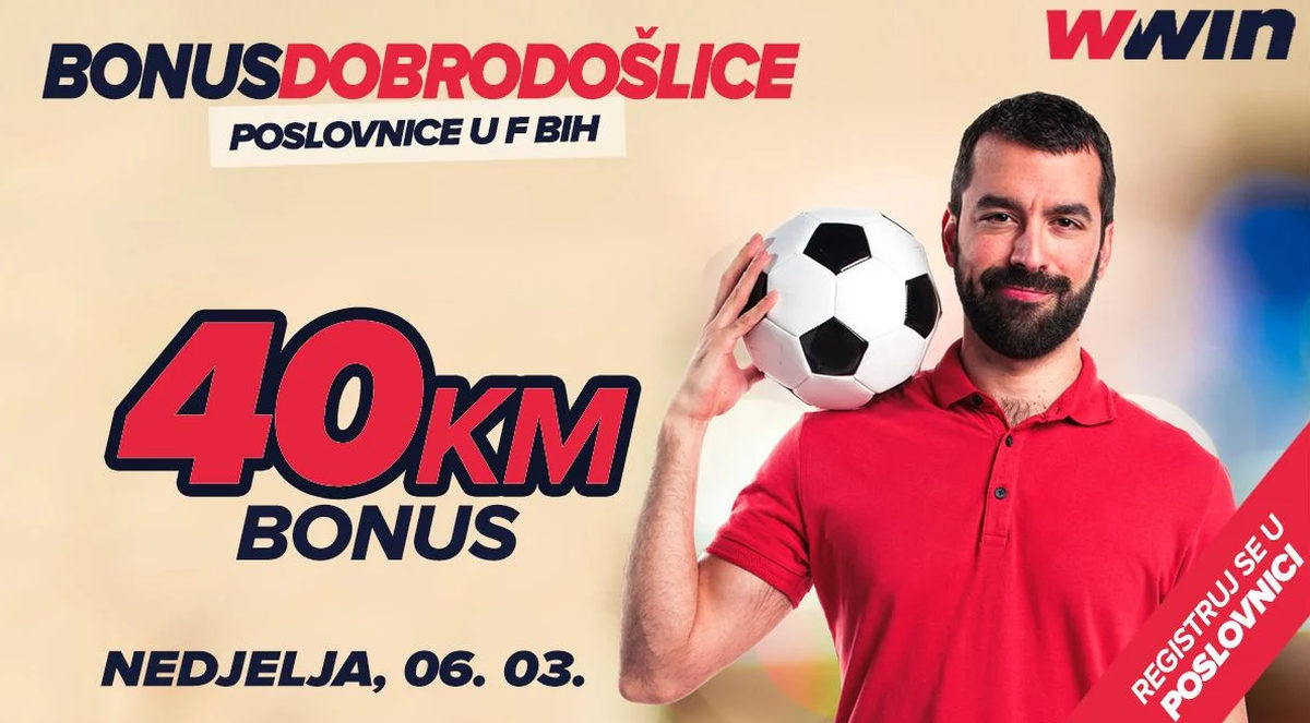 Ne propustite sjajnu priliku: Wwin - bonus dobrodošlice – Nedjelja, 06.03.2022.