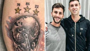 Francuzi su pretjerali: Zasmetalo im što je Martinez baš na tom mjestu stavio novu tetovažu