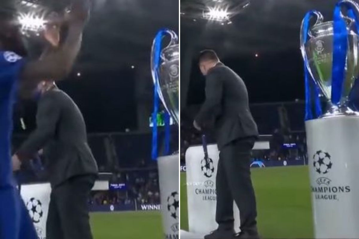 Samo jedan čovjek je odbio da poljubi trofej Lige prvaka