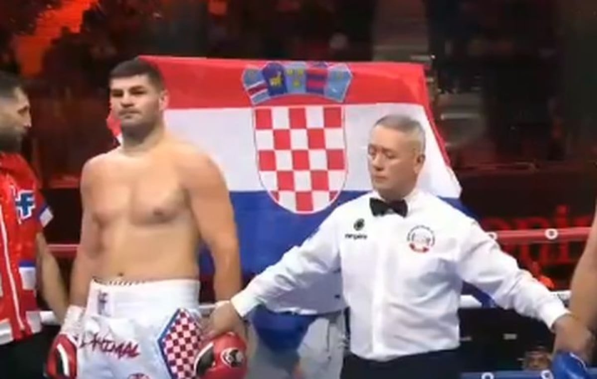 Hrvat uletio u ring dok je Hrgović slavio pobjedu, a onda je nastala fotografija za sva vremena!