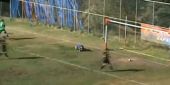 Krenuo slaviti gol, ali se razočarao