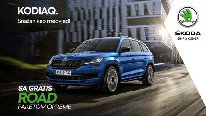 Gratis paket KODIAQ Road za najzahtjevnije kupce u BiH