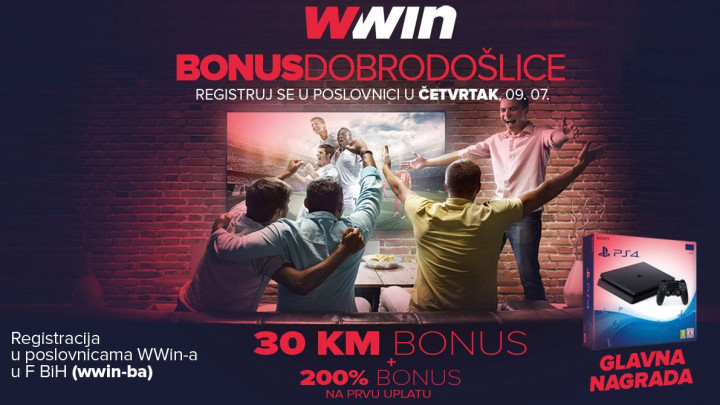 Ne propustite sjajnu priliku: Wwin – bonus dobrodošlice