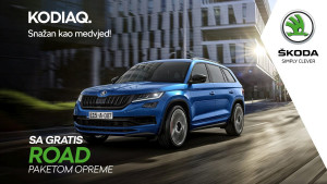 Gratis paket KODIAQ Road za najzahtjevnije kupce u BiH