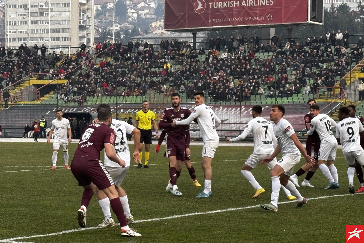 Sarajevo i Croatia remizirali na Koševu Sarajevo i Croatia remizirali na Koševu