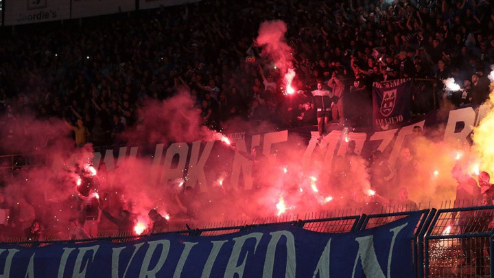Englezi zatečeni bakljadom sa stadiona Grbavica