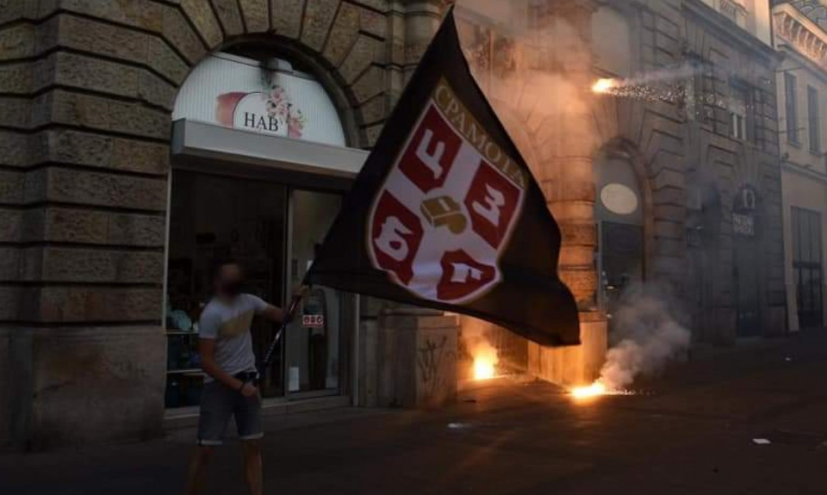 Grobari blokirali centar Beograda, veliki protesti protiv FS Srbije
