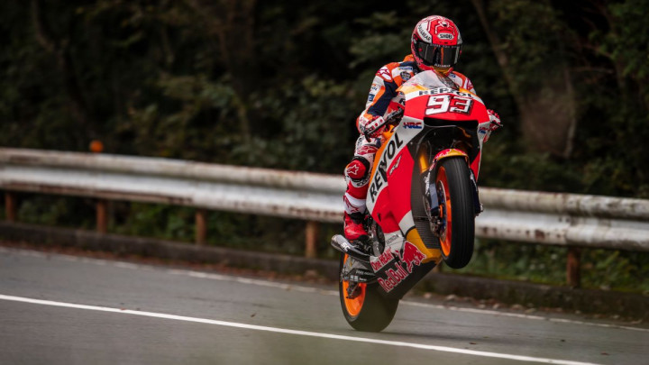 Márquez prije osvajanja pete titule vozio na kultnoj planinskoj cesti u Japanu